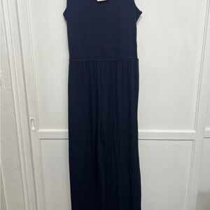 Elegant Navy Blue Jumpsuit
